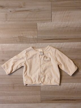 Gymboree Favorite Toys Reversible Jacket Fleece Animal Size 6-12 Months (K)